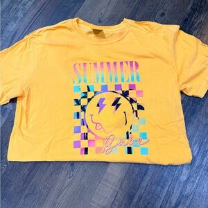 Comfort Colors Yellow 'Summer Babe' Graphic Tee